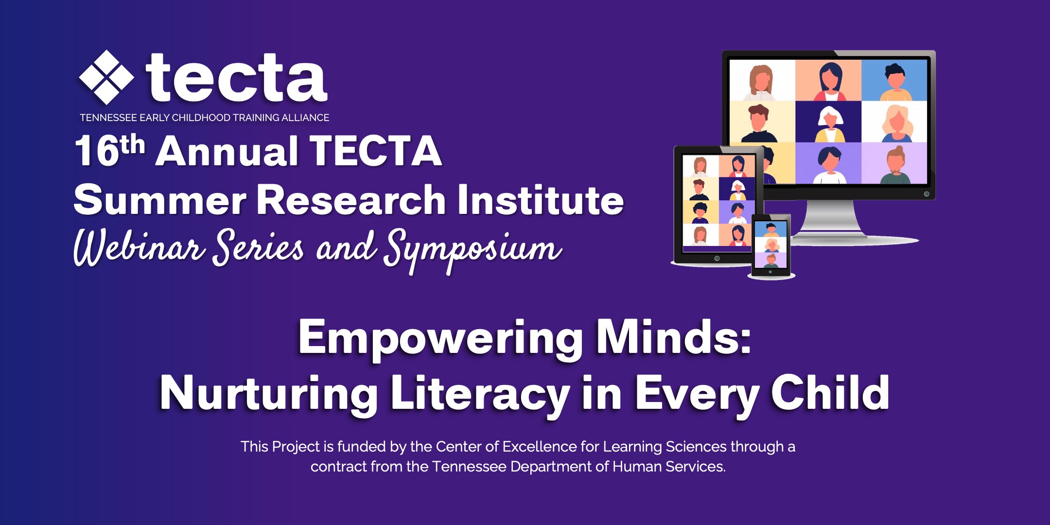 advertisement for TECTA's summer research institute